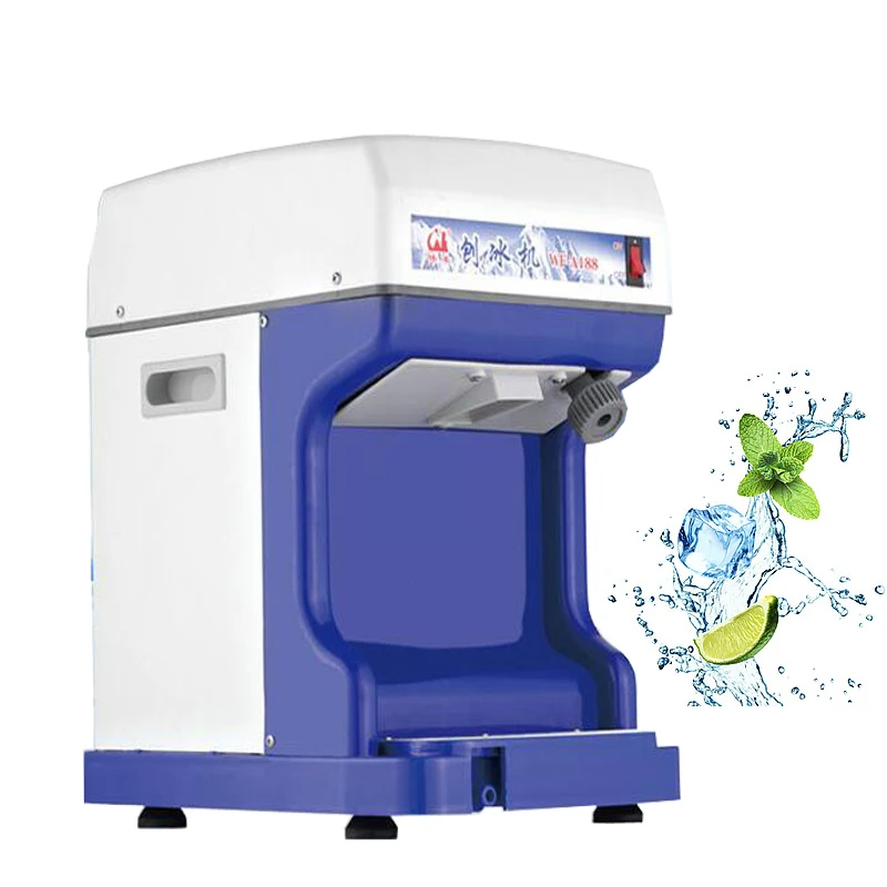 Commercial Ice crusher 220v Electric shaved ice machine 1.8KG / min