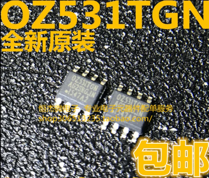 

Mxy, 10 шт., OZ531TGN OZ531 SOP8, ЖК-чип IC, Новый в наличии