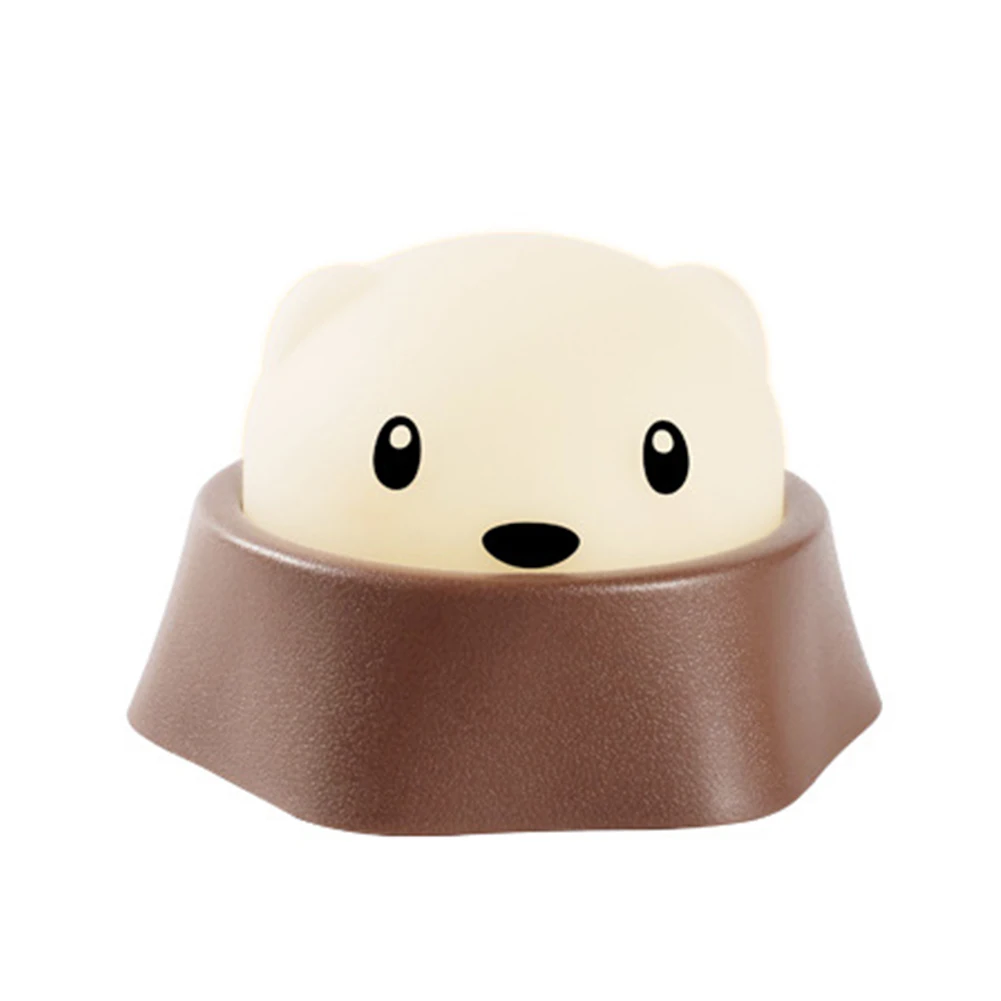 Коснитесь Управление игрушки Дети Спальня светодиодный ночной Светильник USB