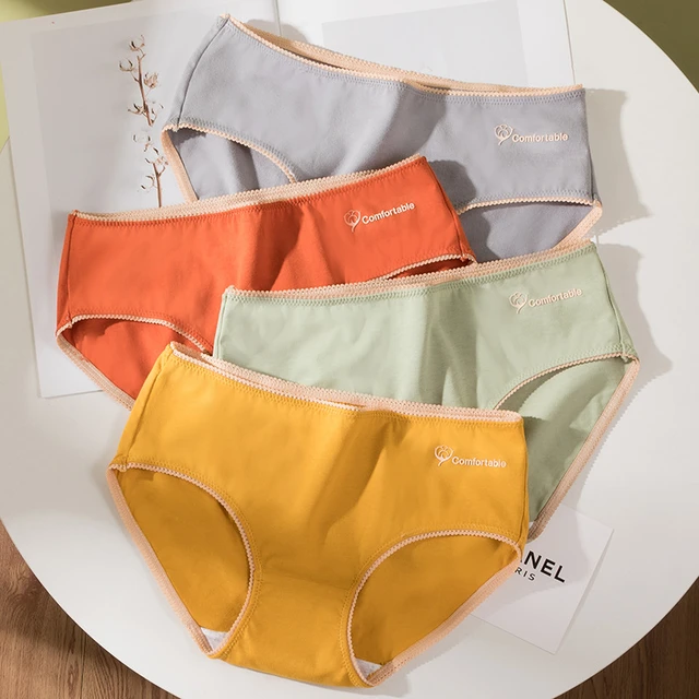 New Women's Cotton Briefs Sexy Low Waist Underwear Ladies Fashion Panty  Female Underpants Intimates Lingerie M-2xl - Panties - AliExpress