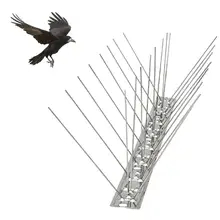 50CM Stainless Steel Bird And Pigeon Repeller Anti Bird Nails Pigeon Spike For Get Rid Of Pigeons And Scare Birds Pest Control 50CM Stainless Steel Bird And Pigeon Repeller Anti Bird Nails Pigeon Spike For Get Rid Of Pigeons And Scare Birds Pest Control