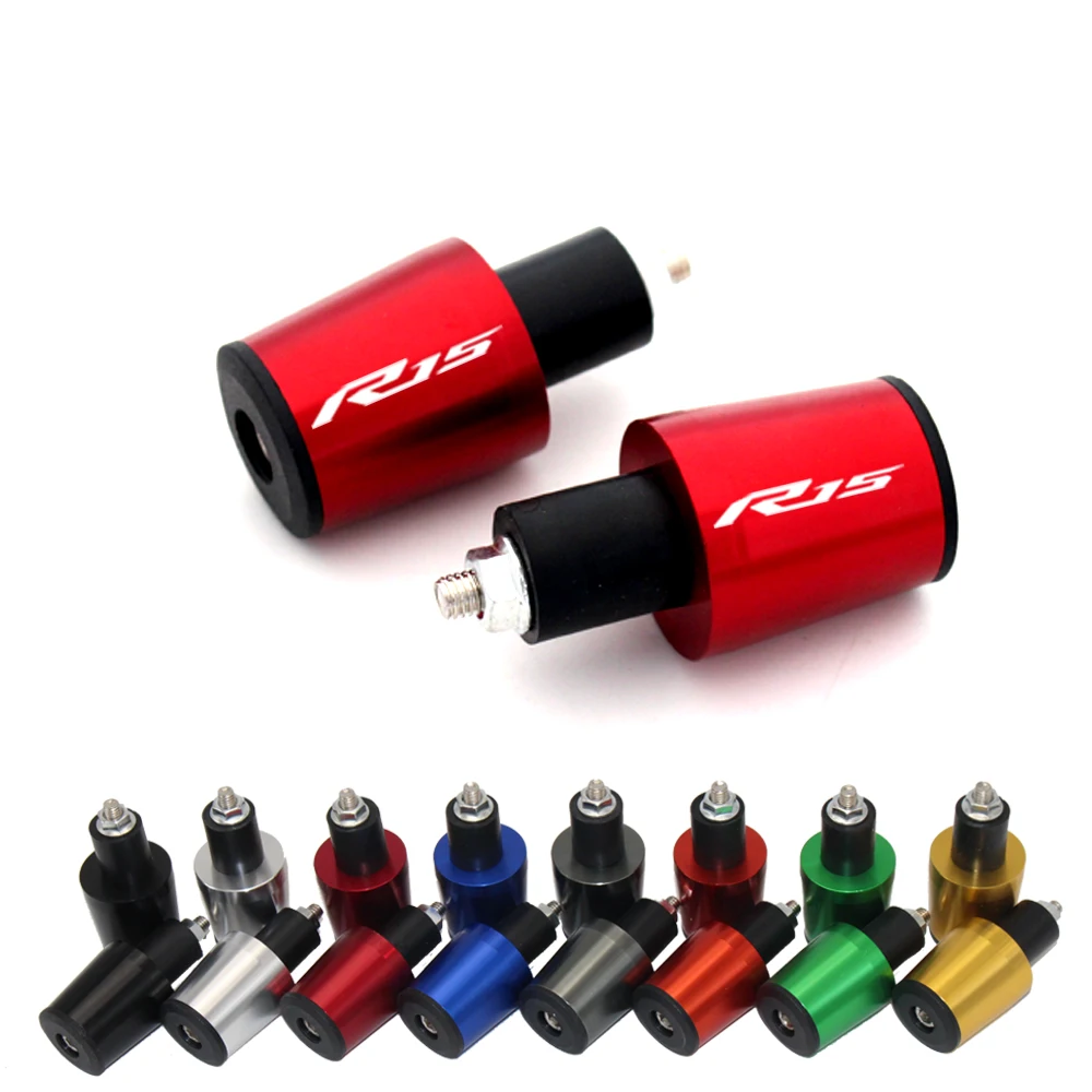 Ручка наконечник с ЧПУ 22 мм для Yamaha R1 R3 R6 R15 R25 Fz1 Fz6 Fz8 Running Xj6|Накладки и декоративные