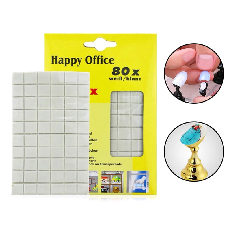 

1 Sheet Multi-Purpose Adhesive Glue Clay Stick Care Plasticine Tips DIY Manicure False Nails Tips Decoration Fix Glue Nail Art