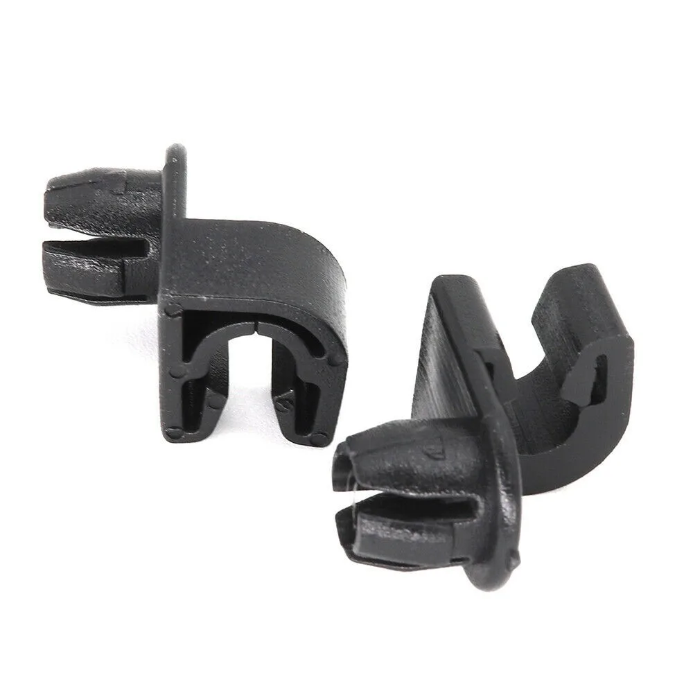 Trim Hood Bonnet Stay Rod Clip Rivet 2pcs ABS Plastic Black For Berlingo C3 C4 2008 301 208 308 Partner New | Автомобили и