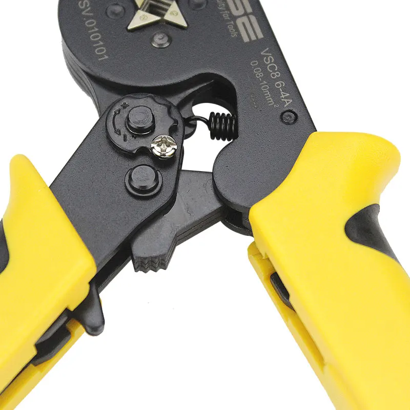 Crimping tools pliers high precision VSC8 6-4A 0.08-10mm2 for tube needle type terminal crimp self-adjusting tools