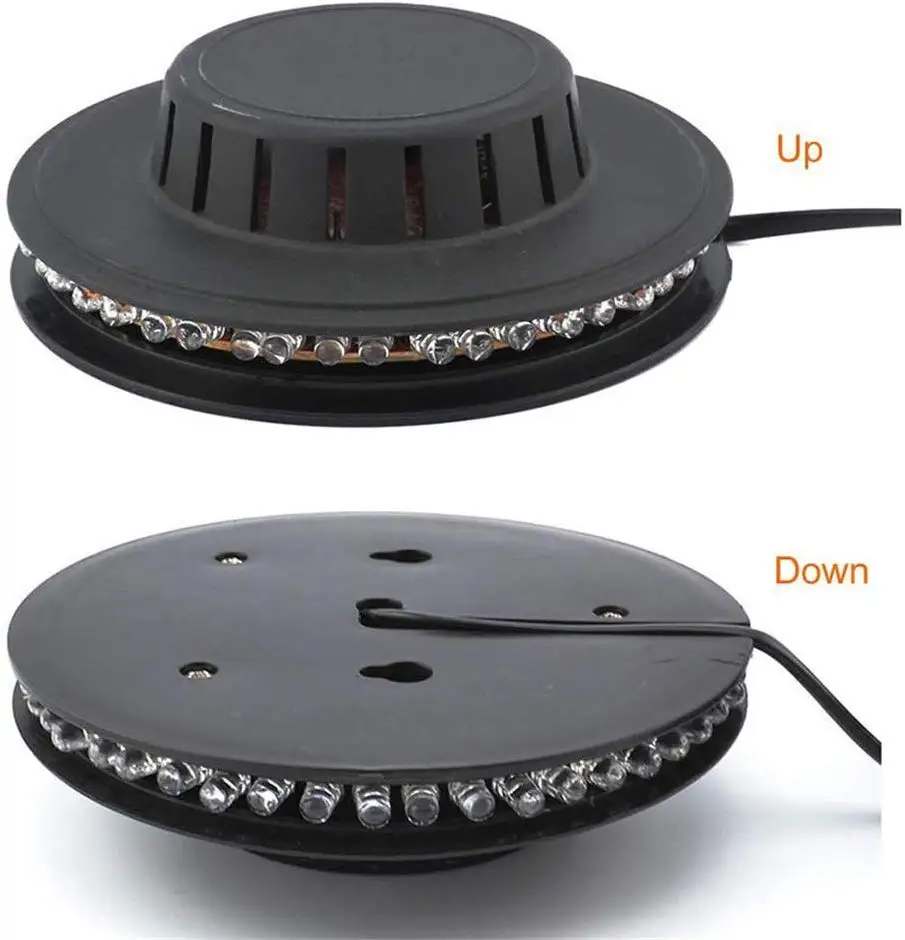 LED Stage Light UFO Rotating Light Bulb Laser Disco Ball Christmas Party Light