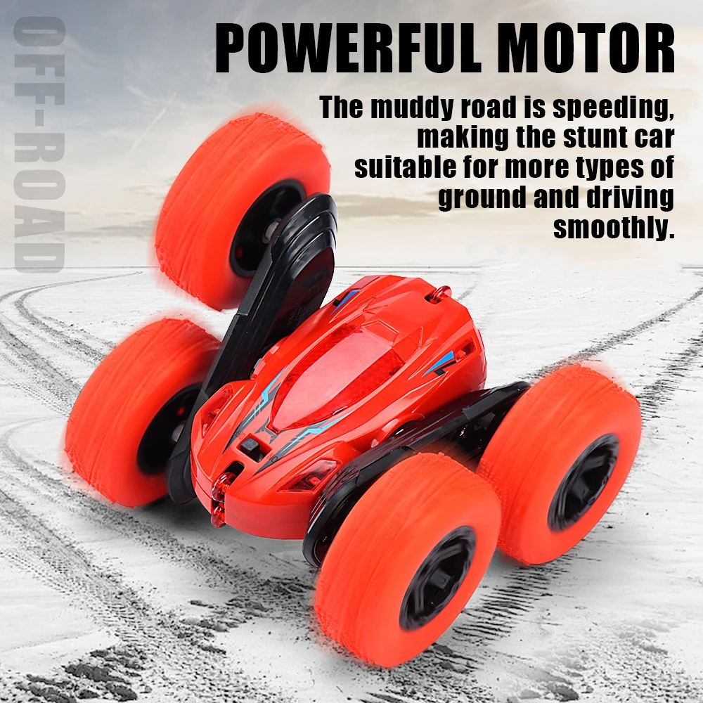 RC автомобиль 2 4G 4WD 1:24 мини трюк Дрифт деформация Багги ролл 360 градусов флип робот