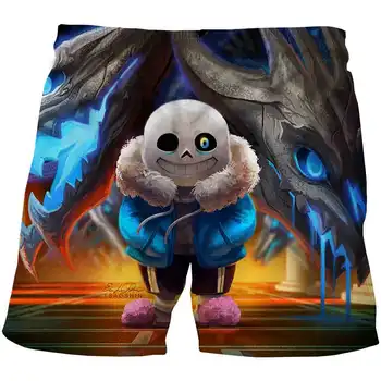 

Stylish summer kids Undertale shorts boys and girls casual sports short Pants funny fight game anime swimwear