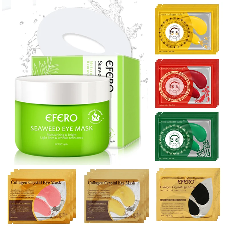 

Hyaluronic Acid Eye Masks Hydrogel Eye Patches Gel Moisturizing Eye Mask Remove Dark Circles Anti Age Bag Wrinkle Skin Care