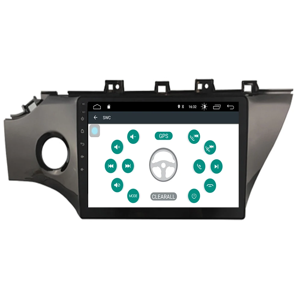 Android 9,0 2.5D автомобильный dvd для kia k2 rio- Мультимедиа GPS Радио стерео карта gps-навигации камера