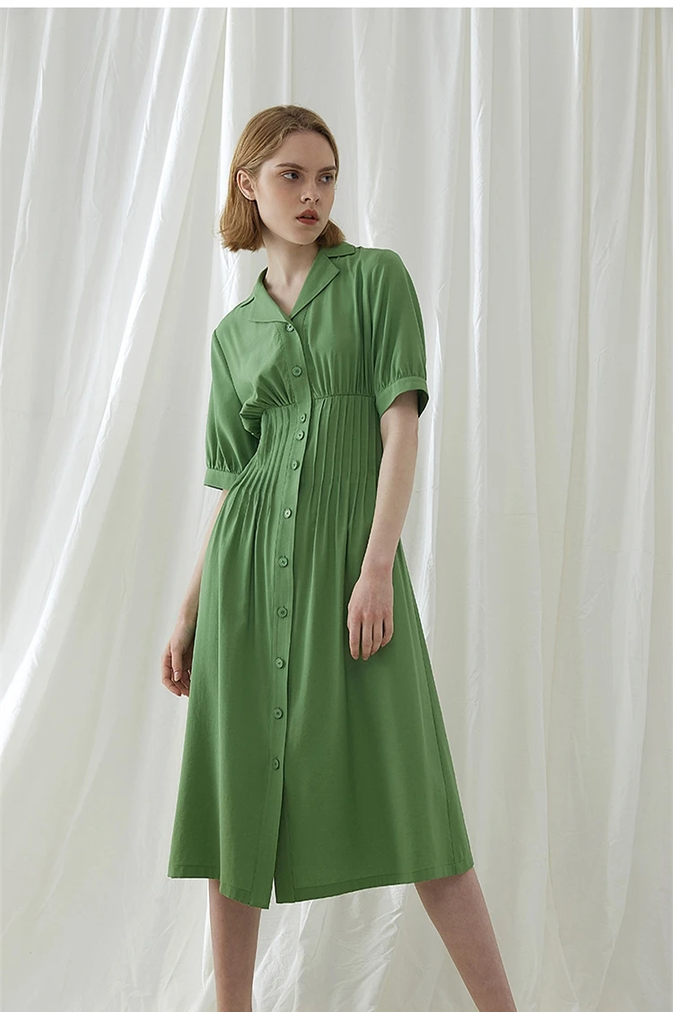 EASYSMALL, женское платье, модное, стиль кантри, авокадо, зеленое, высокого класса, Vestidos, вечерние, уличная одежда, высокая талия, короткие платья