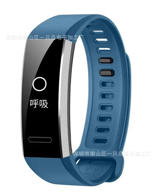 Подходит для huawei Band 2/Pro силиконовый ремешок для часов в скандинавском стиле спортивный стиль ремешок для наручных часов - Цвет: Тёмно-синий