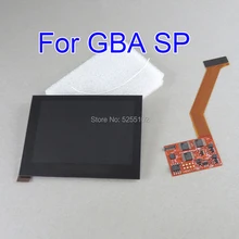 IPS LCD Screen Replacement Kits for Nintend GBA SP IPS LCD Backlight Screen High Brightness Laminated Display LCD Kits For GBASP