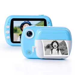 Appareil Photo instantané pour enfants, impression HD 1080P, 24mp, jouet, cadeau de noël pour garçons et filles 
