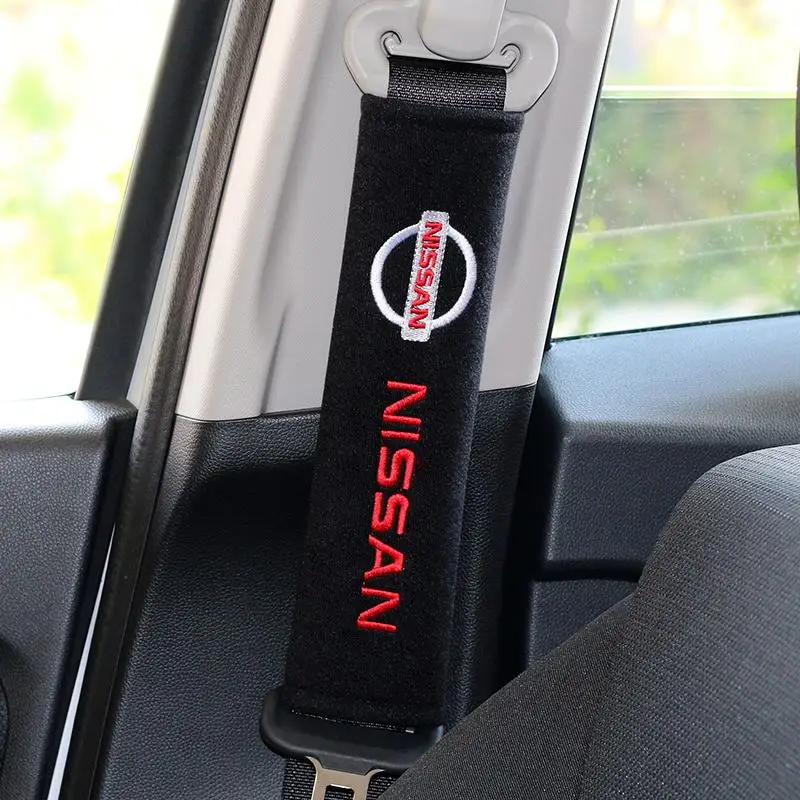 Автомобильный Стайлинг защиты подушки под плечи чехол для Nissan Nismo X-trail Qashqai Tiida Teana Juke аксессуары
