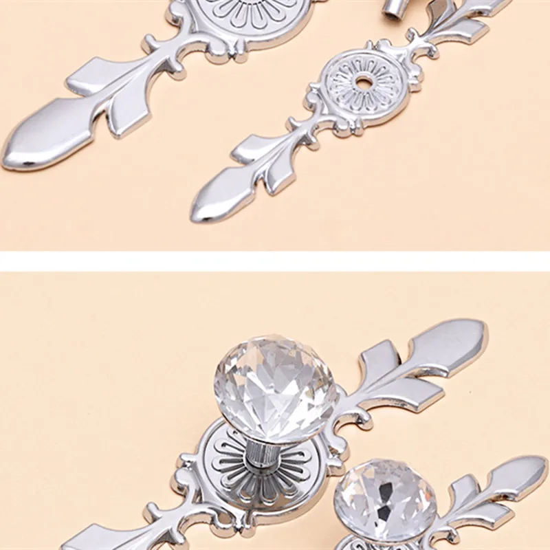 1 шт. Горячие Роскошные Алмазные Хрустальные Ручки для обувной коробки ручки