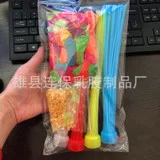 Стиль 5-дюймовый прозрачный заполняющий воздушный шар День рождения украшения в форме сердца Форма круг мульти-Форма шар