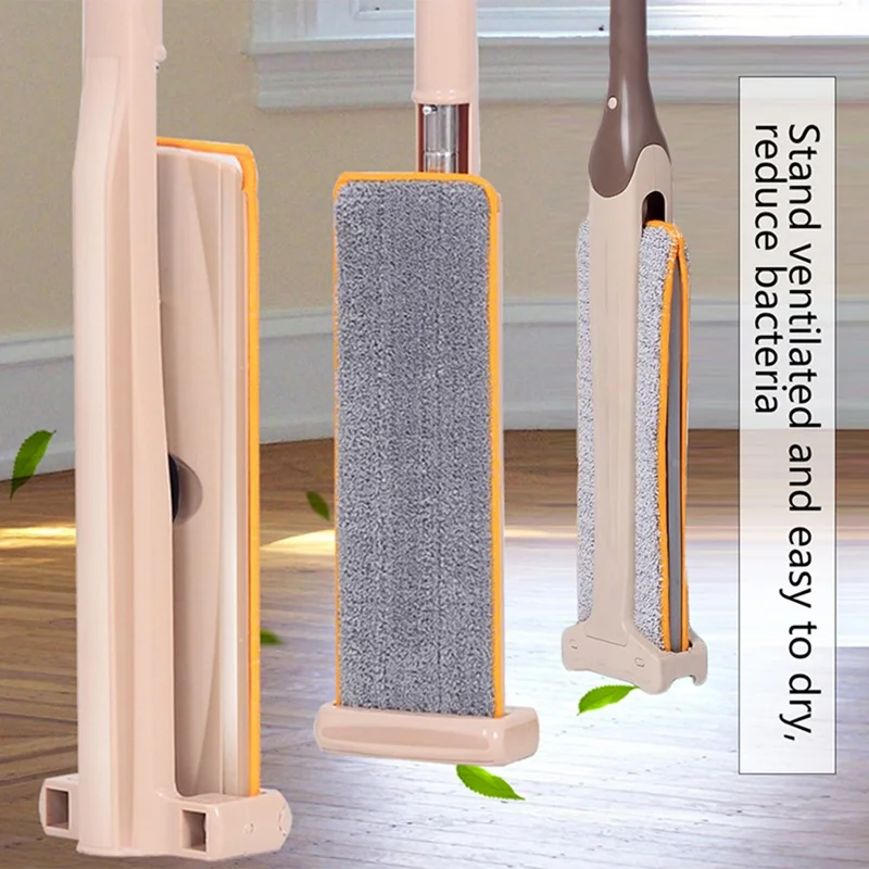 Microfiber Replace Cloth Double Sided Non Hand Washing Flat Mops Cleaning Mop Cloth Flipping Mop Cloth Cleaning Tools
