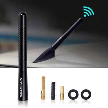 

Carbon Fiber RALLIART RALLI ART Radio fm Car Aerial Antenna For MITSUBISHI COLT MIRAGE FTO MAGNA LANCER external Accessories