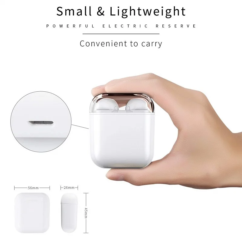 i7s TWS Wireless Bluetooth Earphone for Sony Xperia XA3 XA Premium XA1 XZ Compact Z5 Plus Z4 Z3 Z1 Z L1 L2 Earbud Charging Box
