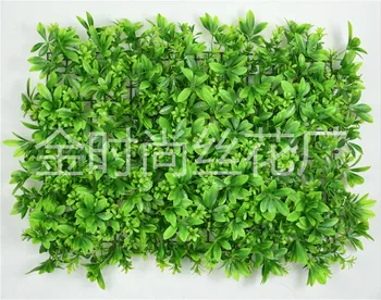 

40 X 60cm Simulation Plant Wall Turf Green Encryption Lengthen Green Vegetation Fake Lawn Milan Rich Turf