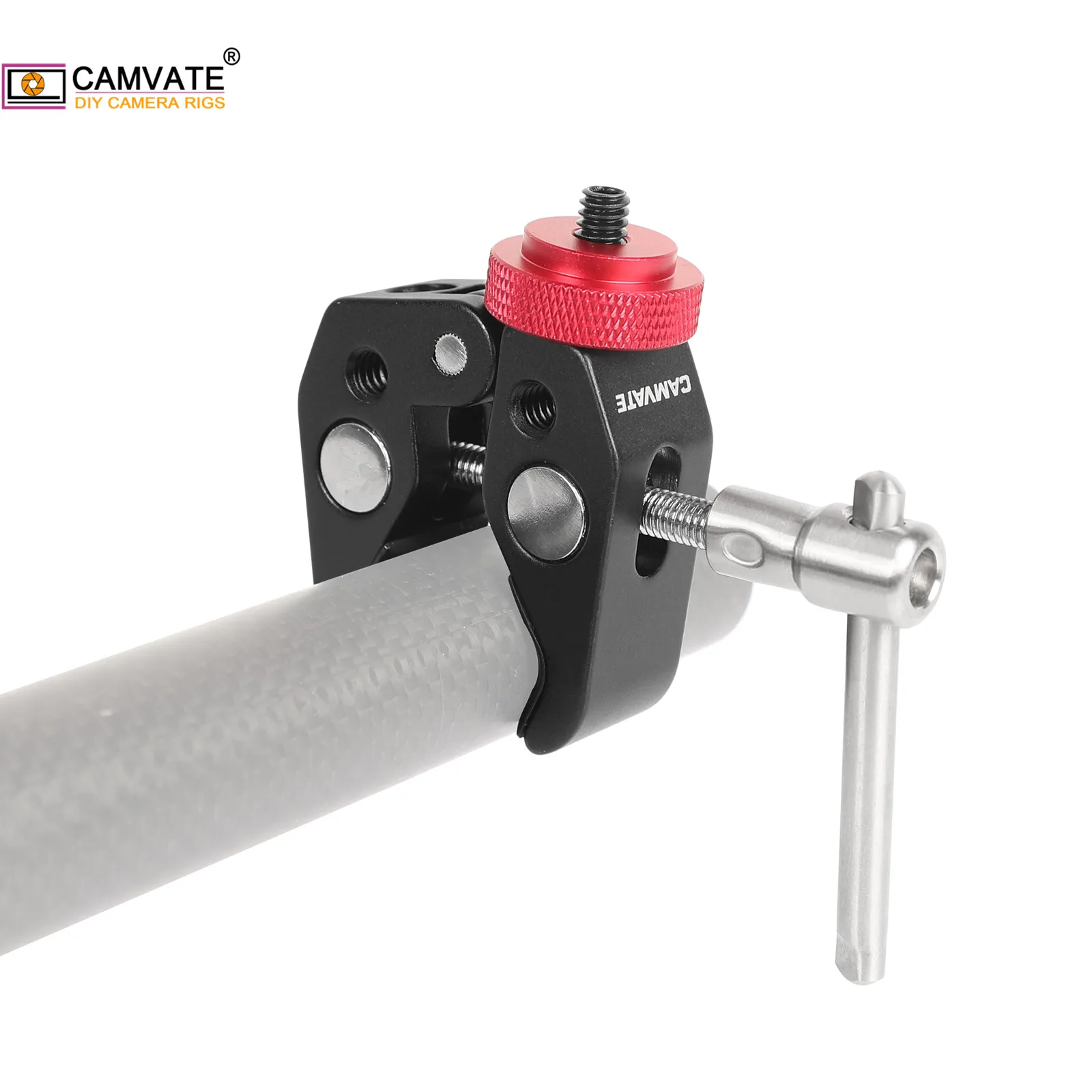 CAMVATE Камера Универсальный Супер крабовый зажим с 1/4 &quot 20 to1/4&quot винтовой