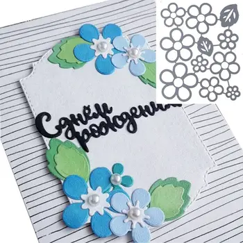 

Five Leaf Flower Metal Cutting Dies Stencil Scrapbooking DIY Album Stamp Paper H55A