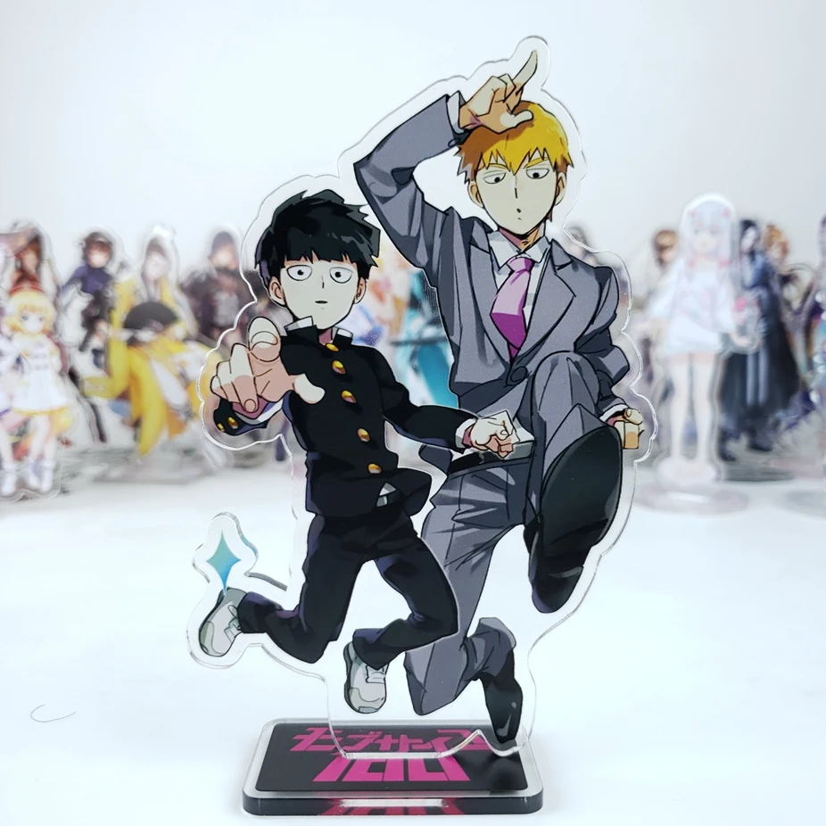 Аниме Mob Psycho 100 Mobu Saiko Hyaku Reigen Arataka Kageyama Shigeo Косплей стенд фигурка акриловая модель настольный декор подарок