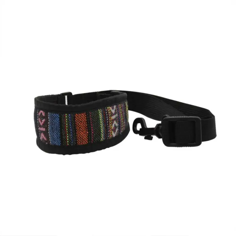 Snap Hook Sax Harness Guitar Accessories 1Pc Guitar Strap Ethnic Style Elastic Nylon Saxophone Neck Strap With