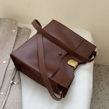 

Vintage Big Tote bag 2020 Fashion New High Quality PU Leather Women's Designer Handbag High capacity Shoulder Messenger Bag