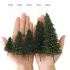 Model Pine Trees Green Model Tree N HO O Scale for Model Railway Layout S0804