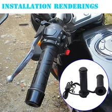 Универсальный мотоцикл 3 в 1 мотоциклетный руль электрический горячий нагрев ручки+ Напряжение мотоцикл