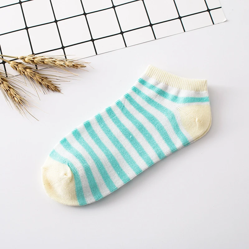 1 Pairs Women Casual Comfortable Candy Color Short Sock Cotton Breathable Soft Ankle Socks Boat Socks Dropshipping D0224