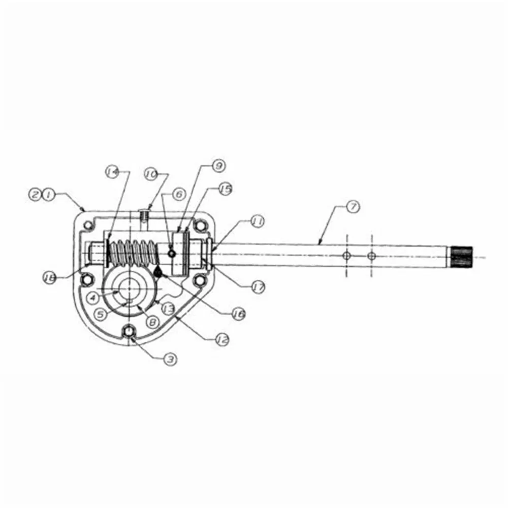Червячная Шестерня 20 т зубы Снегоуборщик ремонтная часть MTD Craftsman Troy Bilt 917-04861