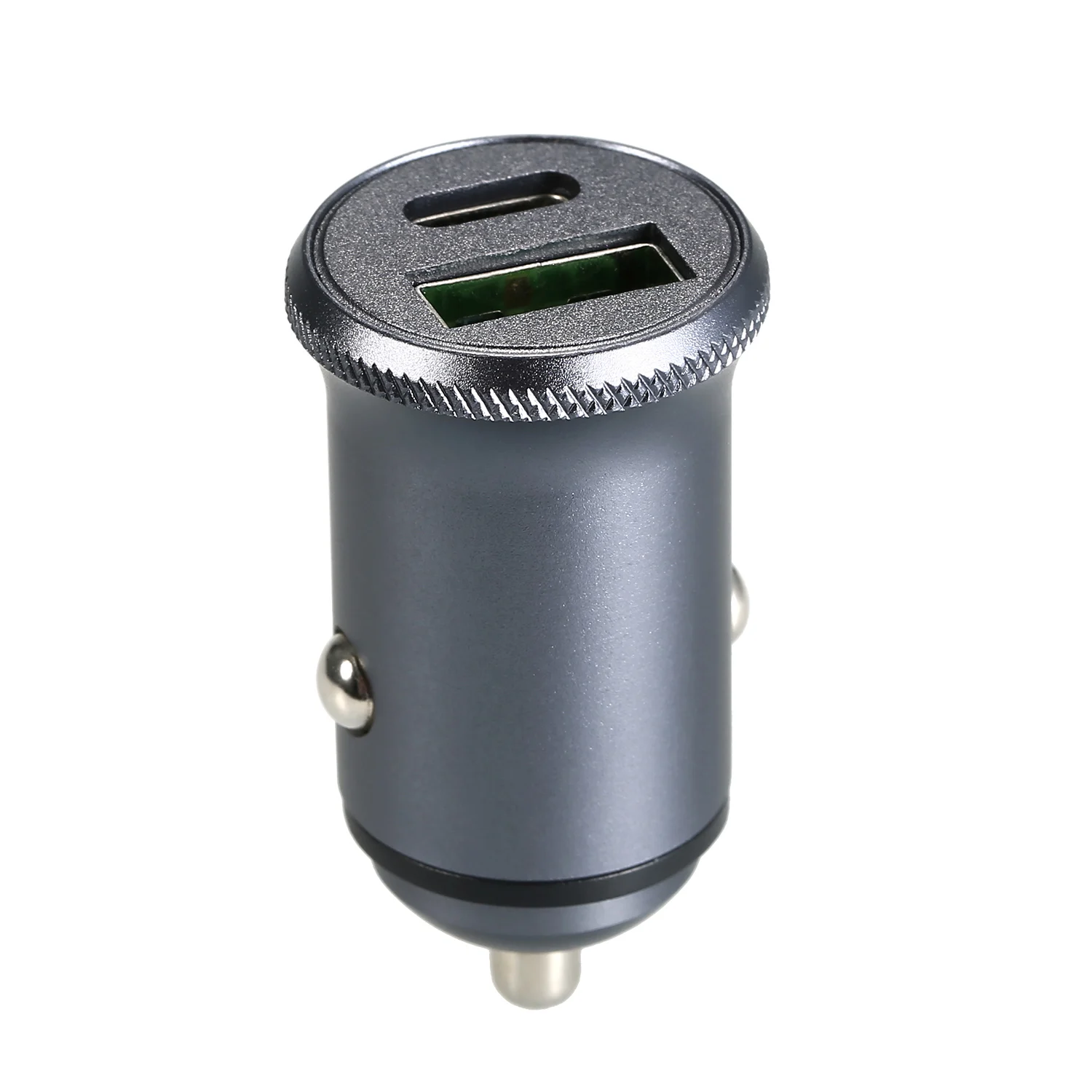 Автомобильный Зарядное устройство Тип usb-C 12V зарядных порта USB для автомобиля Зарядное устройство 5V 4A/9V 3A мини для iPhone и Android
