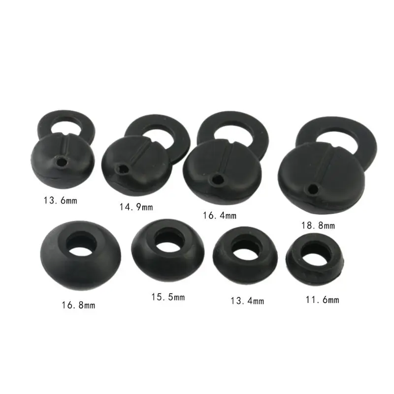 Heavy Duty Comfortable 2 pieces.Black Earhooks for Plantronics ERA