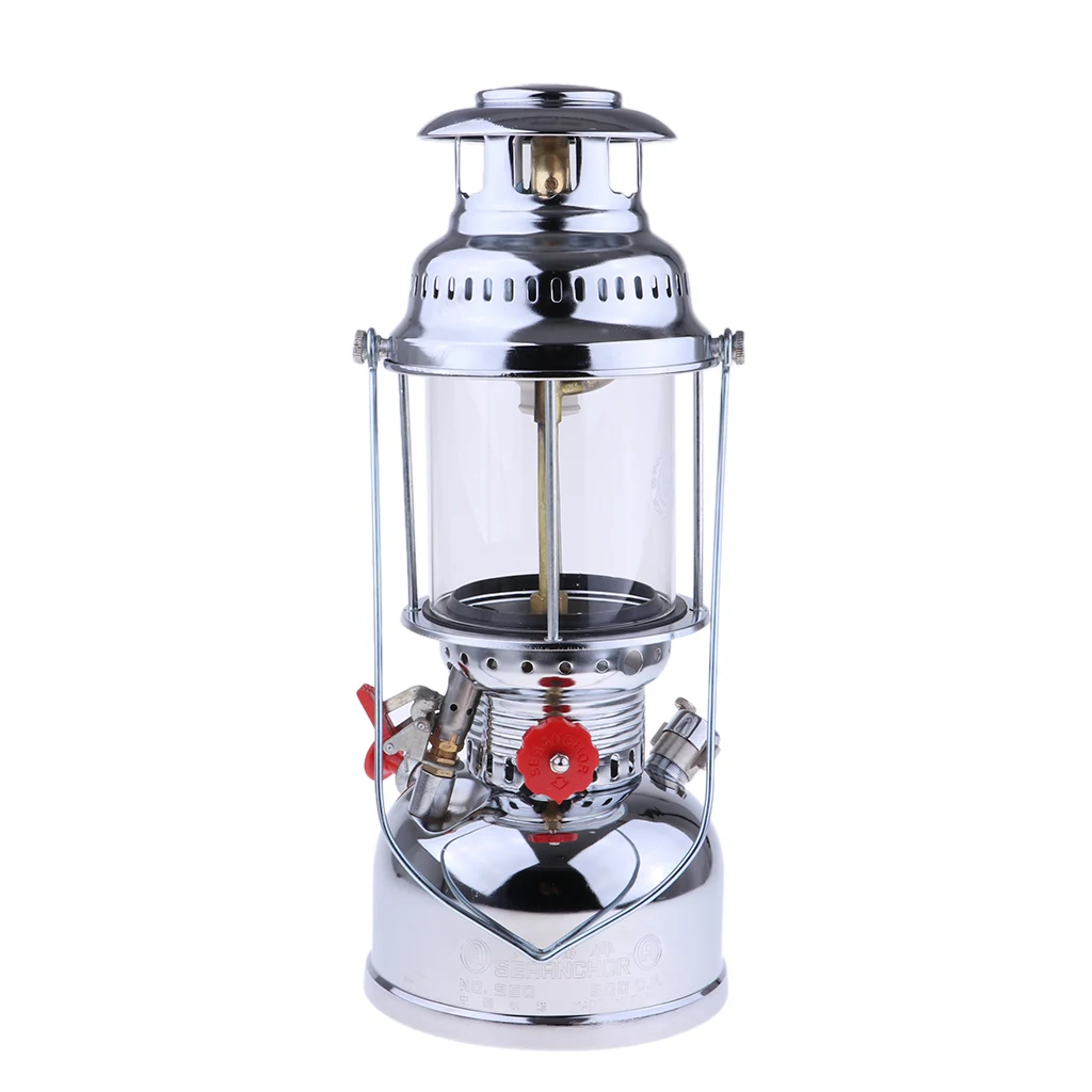Lightweight Outdoor Gas Lantern Camping Hiking Kerosene Oil Lamp Lighting