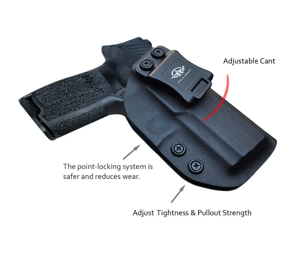 Полюс. Ремесло KYDEX кобура iwb Sig Sauer P320 кобура для скрытого ношения Sig Sauer P320 кобура скрытый-Kydex аксессуары для кобуры