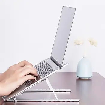 

1PC Computer Folding Rack Desktop Elevating Bracket Portable Radiator Holder