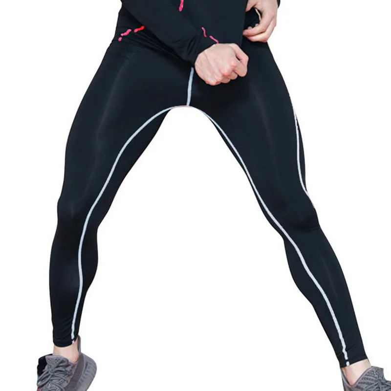 SHUJIN новые мужские джоггеры Колготки Компрессионные Леггинсы Gymwear мужские фитнес бодибилдинг Йога брюки мужские брюки спортивная одежда