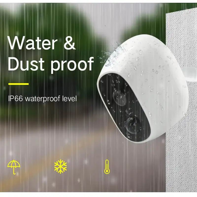 

Baby Sleeping Monitor HD 1080P Rechargeble Battery Wireless Battery IP Camera Waterproof PIR Detection WIFI Camera Night Version