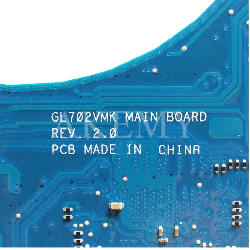 Материнская плата для ASUS ROG GL702VMK GL702VML GL702VM Laotop с видеокартой I5 7300HQ GTX