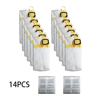 

14pcs Dust Bag+Scent Sticks For Vorwerk VK140 VK150 Composite Garbage Bag FP-140 Bacteria Dust Mites Vacuum Cleaner Parts