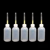 50ml Transparent Plastic Needle Bottle Glue Dispenser Clear Liquid Dropper Bottle for Rosin Solder Flux Paste ► Photo 1/4