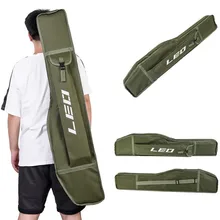 1,2 м Складная Одиночная рыболовная удочка сумка на одно плечо уличная рыба колесная приманка протектор