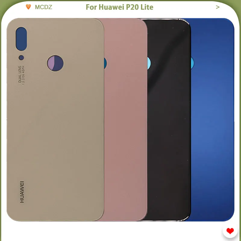 100 шт. чехол для аккумулятора P20 huawei / Lite Nova 3e Pro задняя крышка телефона|Корпусы и