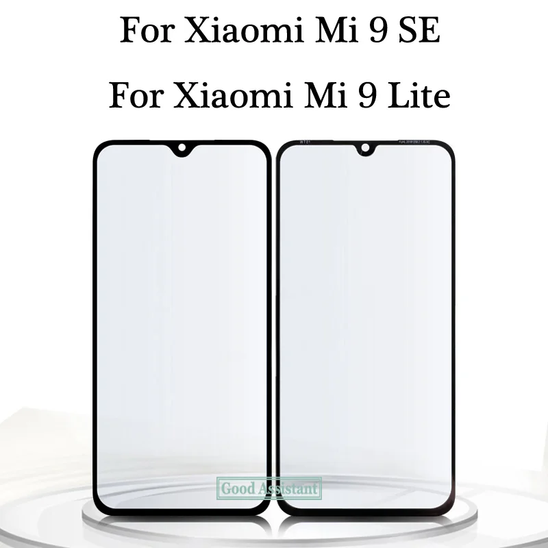 Черный 6,0 дюйма для Xiaomi Mi 9 SE/для Xiaomi Mi 9 Lite Global Передний сенсорный экран стекло внешняя Замена объектива(без кабеля