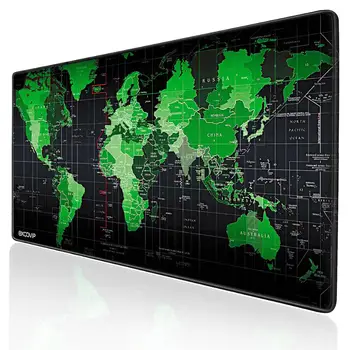 

EXCO Extra Large Gaming Mouse Pads Gamer World Zone Mousepad Computer Keyboard Anti-slip Mouse Mat For CS LOL PC Game Desk Mat