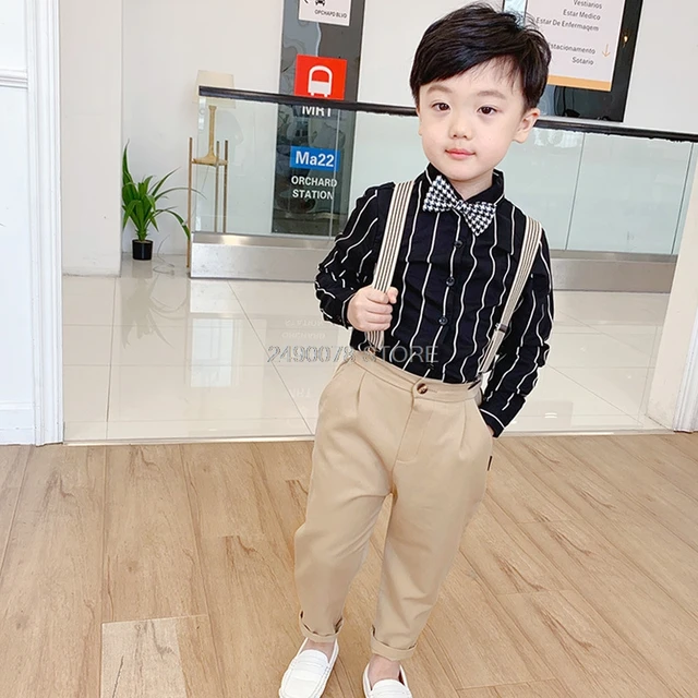 Boys School Uniform Kids Formal Shirt 
