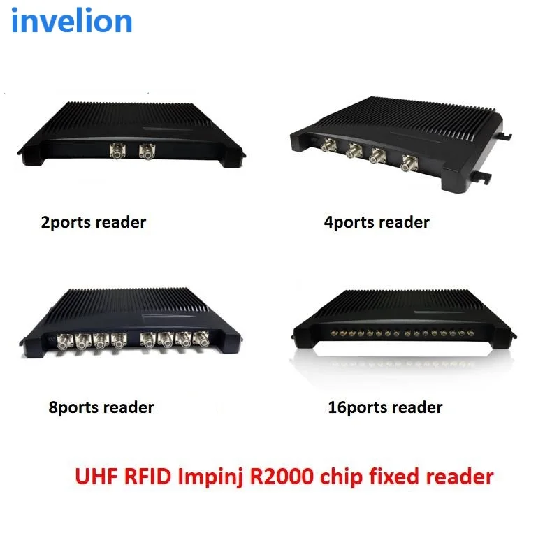 Четырехканальный Считыватель RFID чипов Impinj R2000 UHF + Бесплатный sdk и тест Демо
